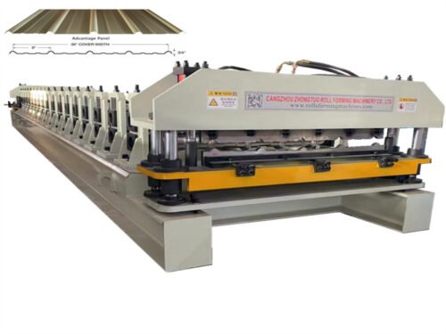 High Speed Tuff Rib Panel Machine Good Quality Ag Roll Former Ag Panel Roll Forming Machine For America
