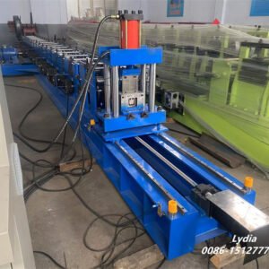Customized 1-2mm U Garage Door Guide Rail Roll Forming Machine Garage Steel Tile Roll Former CE Shutter Door Making Machine
