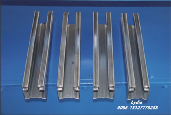 Customized 1-2mm U Garage Door Guide Rail Roll Forming Machine Garage Steel Tile Roll Former CE Shutter Door Making Machine