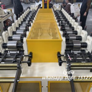 High Speed Double Line Drywall Stud And Track Roll Forming Machine Multi Profile Drywall CU Channel Roll Former Auto Size Changing Machine