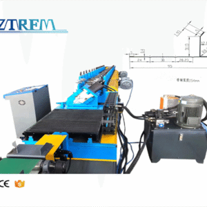 High-Speed Metal Roofing Trim Profile Fascia Drip Edge Roll Forming Machine F5 Drip Edge Roll Forming Machine  – USA