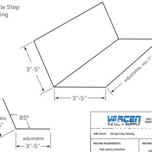High-Speed Metal Roofing Trim Profile Fascia Drip Edge Roll Forming Machine F5 Drip Edge Roll Forming Machine  – USA