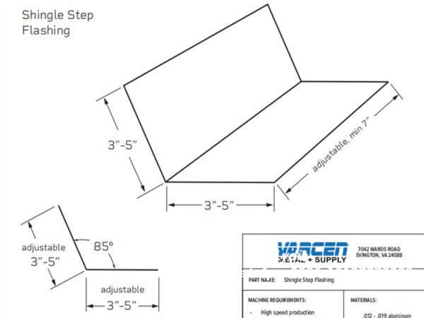 High-Speed Metal Roofing Trim Profile Fascia Drip Edge Roll Forming Machine F5 Drip Edge Roll Forming Machine  – USA
