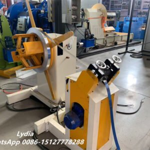 High Speed Rotary Punching L Corner Bead Wall Angle L Trim Roll Forming Machine L Angle Corner Bead Hat Profile Forming Machine Tile Making Machinery