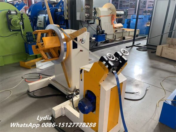 High Speed Rotary Punching L Corner Bead Wall Angle L Trim Roll Forming Machine L Angle Corner Bead Hat Profile Forming Machine Tile Making Machinery