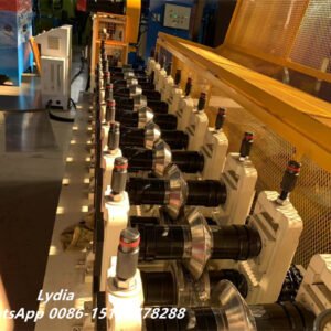 High Speed Rotary Punching L Corner Bead Wall Angle L Trim Roll Forming Machine L Angle Corner Bead Hat Profile Forming Machine Tile Making Machinery