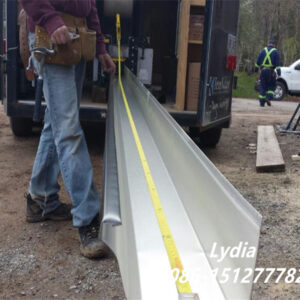 Rain Gutter02 Zhongtuo Hot Selling Metal Rain Gutter Making Machine 5 Inch 6 Inch K Style Gutter Machine
