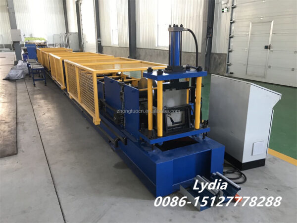 Rain Gutter08 Zhongtuo Hot Selling Metal Rain Gutter Making Machine 5 Inch 6 Inch K Style Gutter Machine