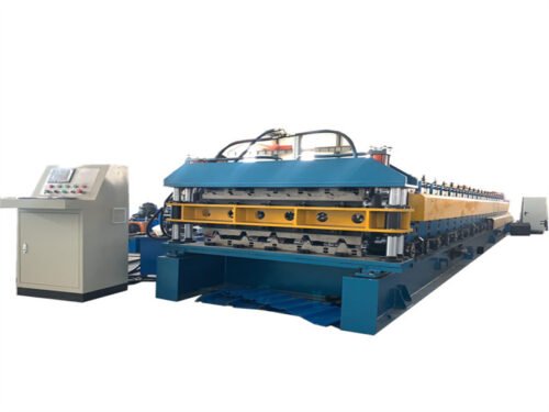 Roofing Sheets Used in House Construction Tr40 Metal Roofing Sheets Machine TR40 & TR60 Double Layer Roofing System Production Line