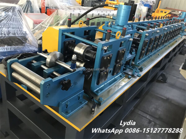 Z Beam Storage Rack Roll Forming Machine06 Picking beams or Z beam Rivet Shelving rolling forming machine