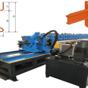 Z Beam01 Zhongtuo Z Beam Roll Forming Machine for Storage Rack Pallet Rack Beam Machine