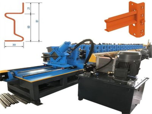 Zhongtuo Z Beam Roll Forming Machine for Storage Rack Pallet Rack Beam Machine