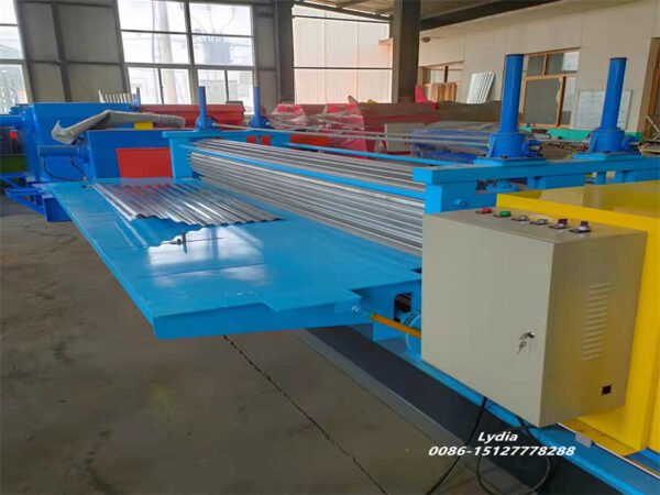 Automatic Barrel Corrugated Sheet Rolling Machine Barrel Corrugated Sheet Making Machine Barrel Roof Roll Forming Machine