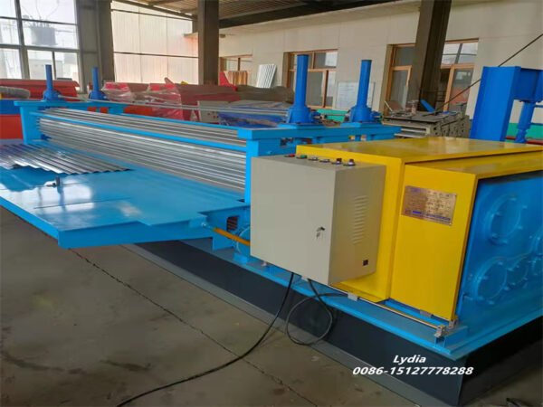 Automatic Barrel Corrugated Sheet Rolling Machine Barrel Corrugated Sheet Making Machine Barrel Roof Roll Forming Machine