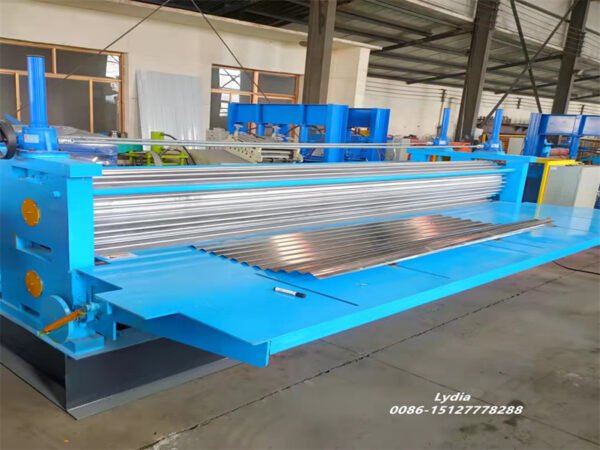 Automatic Barrel Corrugated Sheet Rolling Machine Barrel Corrugated Sheet Making Machine Barrel Roof Roll Forming Machine