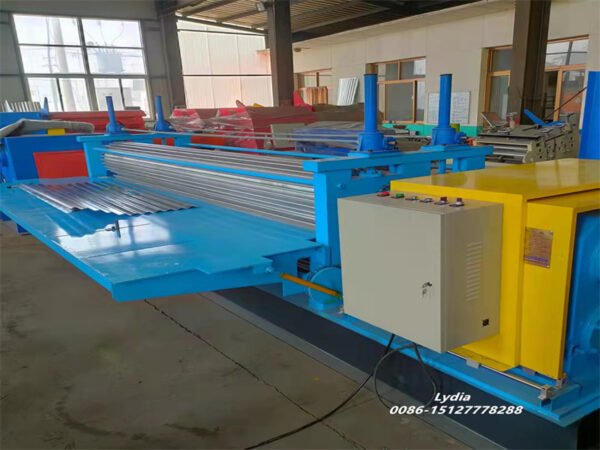 Automatic Barrel Corrugated Sheet Rolling Machine Barrel Corrugated Sheet Making Machine Barrel Roof Roll Forming Machine