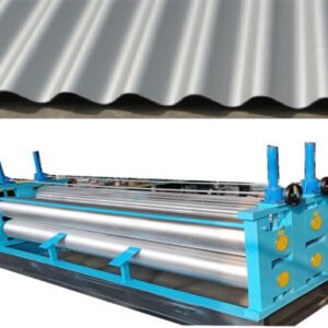 Automatic Barrel Corrugated Sheet Rolling Machine Barrel Corrugated Sheet Making Machine Barrel Roof Roll Forming Machine