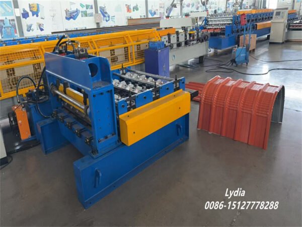 Hydraulic Roof Panel Arching Machine Metal Roof Curving Equipment Roof Sheet Bending Machine Metal Roofing Sheet Curving Machine Crimping Machine Tile Making Machine