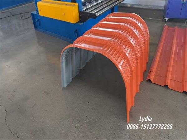 Hydraulic Roof Panel Arching Machine Metal Roof Curving Equipment Roof Sheet Bending Machine Metal Roofing Sheet Curving Machine Crimping Machine Tile Making Machine
