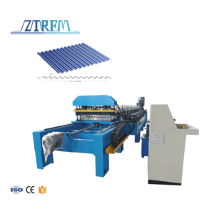 Automatic Barrel Corrugated Sheet Rolling Machine Barrel Corrugated Sheet Making Machine Barrel Roof Roll Forming Machine