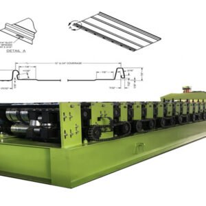 High Speed Snap-Lock Standing Seam Roofing Machine 20m/Min Automated Production for GI/PPGI Steel