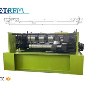 High Speed Snap-Lock Standing Seam Roofing Machine 20m/Min Automated Production for GI/PPGI Steel