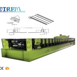 High Speed Snap-Lock Standing Seam Roofing Machine 20m/Min Automated Production for GI/PPGI Steel
