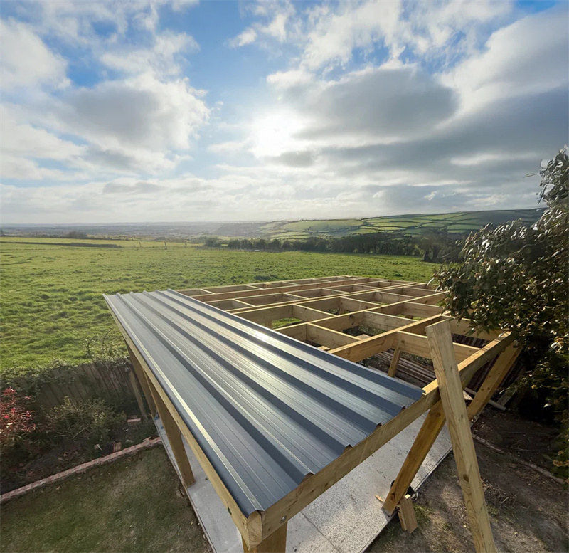 Trapezoidal Double Layer Roofing Sheet