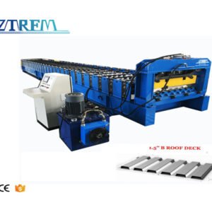 High Efficiency Lightweight Roof Deck Machinery B Deck Roll Forming Machine for Steel Decking B Deck Roll Former