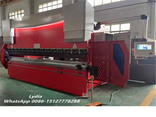 350T6000 Torsion Bar Hydraulic Press Brake with TP10S CNC System Simple Hydraulic Bending Machine Aluminum Galvanized Sheet Bending Machine