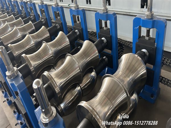 Hidden Fastening System Metal Wall Cladding Panel Roll Forming Machine with Adjustable Width and Closed Profile Design