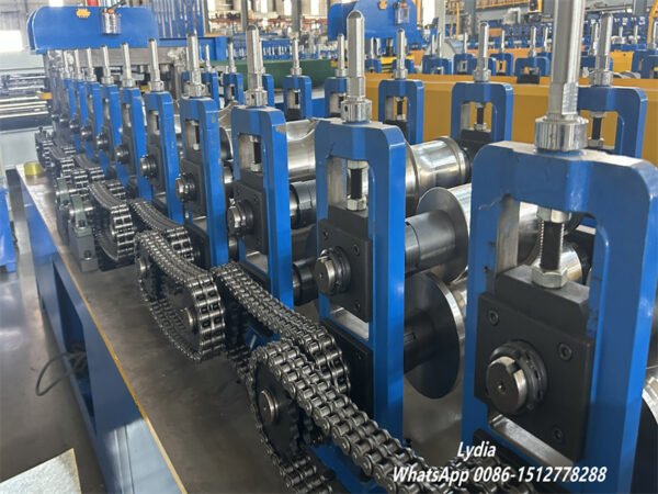 Hidden Fastening System Metal Wall Cladding Panel Roll Forming Machine with Adjustable Width and Closed Profile Design