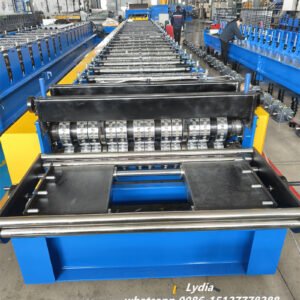 High Efficiency Lightweight Roof Deck Machinery B Deck Roll Forming Machine for Steel Decking B Deck Roll Former