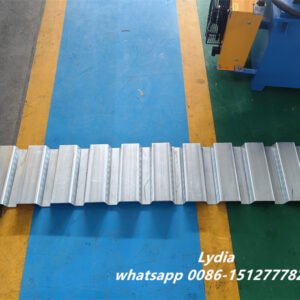 High Efficiency Lightweight Roof Deck Machinery B Deck Roll Forming Machine for Steel Decking B Deck Roll Former