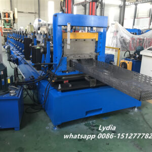 Cable tray02 How Does a Cable Tray Roll Forming Machine Achieve Automatic Size Adjustment?