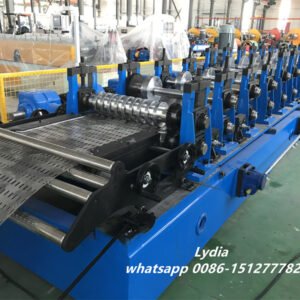 High Effective 12 Stations Cable Tray / Arch Sheet Roll Forming Machine For Roof Building Cable Tray Making Roll Forming Machine