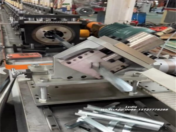 High-Speed Cassette Keel Roll Forming Machine & High-Speed U-Shape Corner Roll Forming Machine
