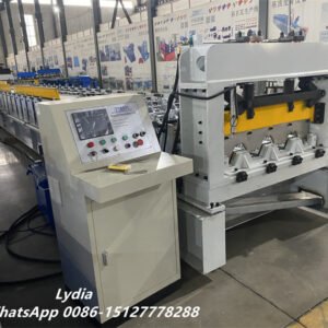Factory Customized 0.8-1.2mm 3″ Composite Floor Deck Roll Former  2'' 3''  3″ Composite Steel Deck Roll Forming Machine