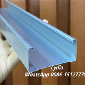 High-Speed 38.50 Main & 50 Auxiliary Keel Roll Forming Machines for Light Steel Frame Construction