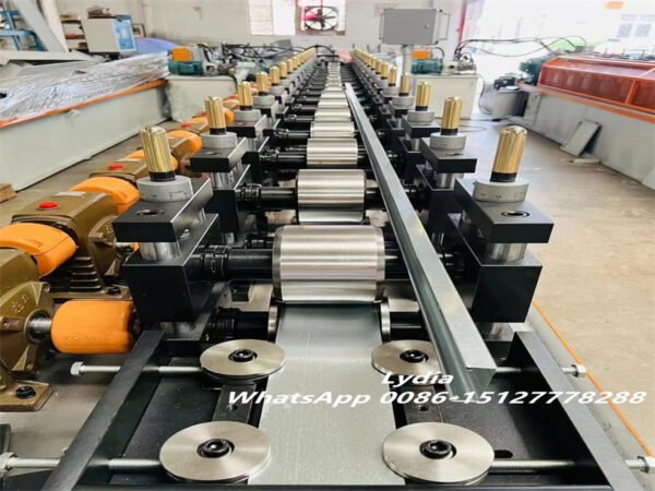High-Speed 38.50 Main & 50 Auxiliary Keel Roll Forming Machines for Light Steel Frame Construction