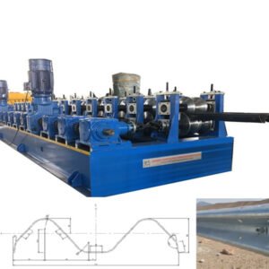 Highway Guardrail Roll Forming Machine W & Thrie Beam & C Spacer & C Post Profile Forming Machine with Precision Roll Forming Technology