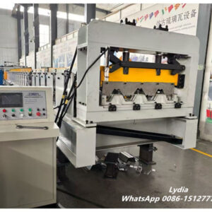 Zhongtuo Metaldeck 25 Roll Forming Machine for Steel Floor Deck Machine in Mexico