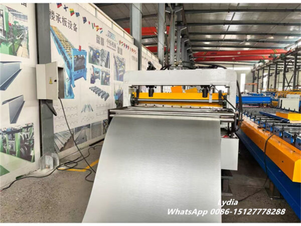 Zhongtuo Metaldeck 25 Roll Forming Machine for Steel Floor Deck Machine in Mexico