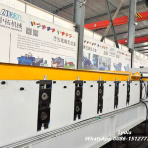 Zhongtuo Metaldeck 25 Roll Forming Machine for Steel Floor Deck Machine in Mexico
