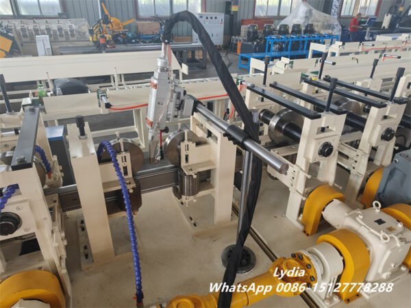 Heavy-Duty Warehouse Rack P-Beam Roll Forming System Pallet Racking P Beam Roll Former for Industrial Storage Roll Forming Machine