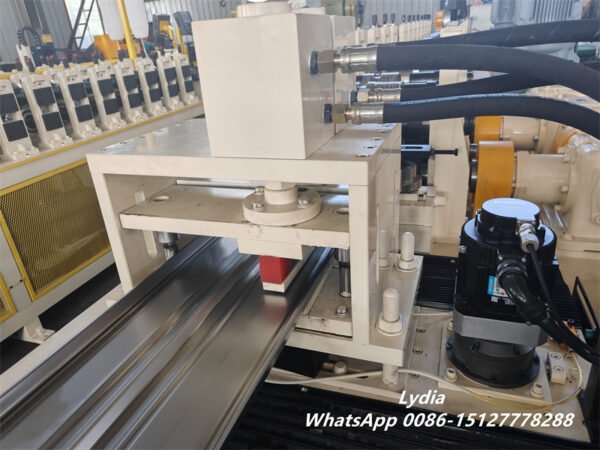 Heavy-Duty Warehouse Rack P-Beam Roll Forming System Pallet Racking P Beam Roll Former for Industrial Storage Roll Forming Machine