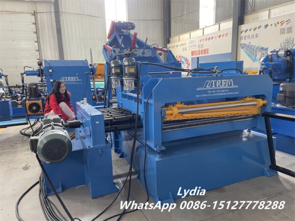 High Speed Slitting Lines ZT1600×4 High-Precision Slitting Line For Metal Coil Processing Aluminium Coil Slitting Machine