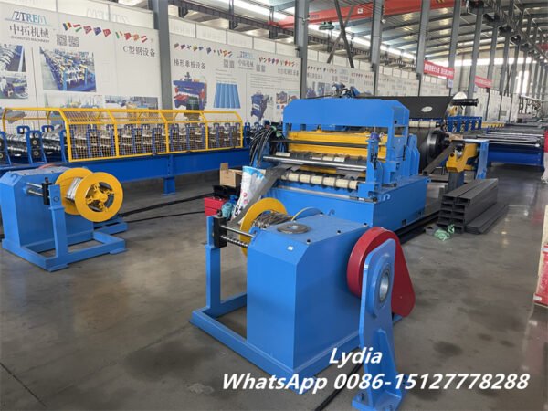 High Speed Slitting Lines ZT1600×4 High-Precision Slitting Line For Metal Coil Processing Aluminium Coil Slitting Machine