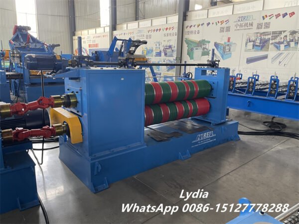 High Speed Slitting Lines ZT1600×4 High-Precision Slitting Line For Metal Coil Processing Aluminium Coil Slitting Machine