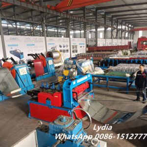 Combination Slitting & Cut To Length Lines Cut To Length Line Manufacturer Automation Steel Coil Slitting Line